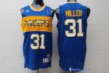 Maillot NBA Pas Cher Indiana Pacers Reggie Miller 31 Bleu