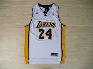 Maillot NBA Pas Cher Los Angeles Lakers Kobe Bryant 24 Blanc