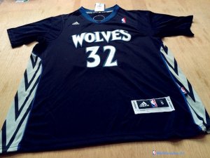 Maillot NBA Pas Cher Minnesota Timberwolves Karl Anthony 32 Towns Noir MC