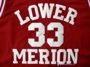 Maillot NCAA Pas Cher Lower Merion Kobe Bryant 33 Rouge