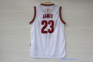 Maillot NBA Pas Cher Cleveland Cavaliers LeBron James 23 Blanc