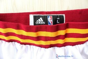 Pantalon NBA Pas Cher Cleveland Cavaliers Blanc