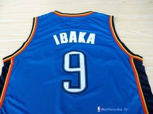 Maillot NBA Pas Cher Oklahoma City Thunder Serge Ibaka 9 Bleu