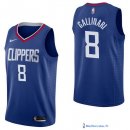 Maillot NBA Pas Cher Los Angeles Clippers Danilo Gallinari 8 Bleu Icon 2017/18