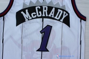 Maillot NBA Pas Cher Toronto Raptors Tracy McGrady 1 Retro Bleu