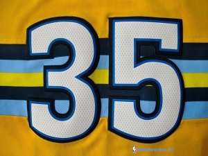 Maillot NBA Pas Cher Denver Nuggets Kenneth Faried 35 Jaune