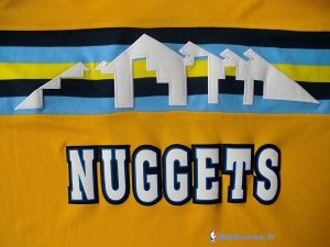 Maillot NBA Pas Cher Denver Nuggets Allen Iverson 3 Jaune