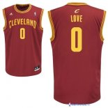 Maillot NBA Pas Cher Cleveland Cavaliers Kevin Love 0 Rouge