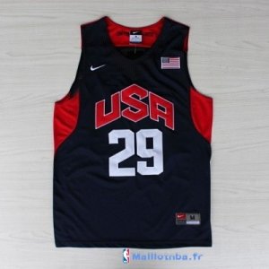 Maillot NBA Pas Cher USA 2012 Paul George 29 Noir