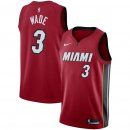 Miami Heat Dwyane Wade Nike Red Replica Swingman Jersey - Statement Edition