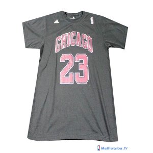 Maillot NBA Pas Cher ML Chicago Bulls Noir 23