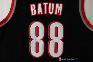 Maillot NBA Pas Cher Portland Trail Blazers Nicolas Batum 88 Noir