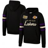 Los Angeles Lakers Mitchell & Ness Black 2000 Finals Championship Game Pullover Hoodie