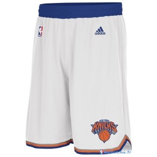 Pantalon NBA Pas Cher New York Knicks Blanc