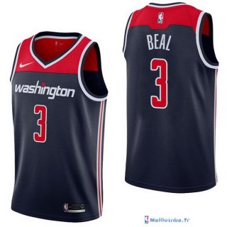 Maillot NBA Pas Cher Washington Wizards Bradley Beal 3 Marine Statement 2017/18