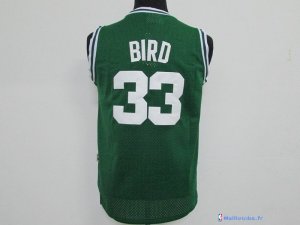 Maillot NBA Pas Cher Boston Celtics Junior Larry Joe 33 Bird Vert