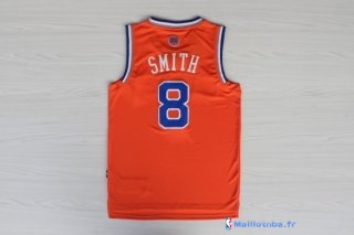 Maillot NBA Pas Cher New York Knicks J.R.Smith 8 Orange Bleu