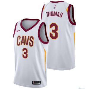 Maillot NBA Pas Cher Cleveland Cavaliers Isaiah Thomas 3 Blanc Association 2017/18