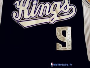 Maillot NBA Pas Cher Sacramento Kings Rajon Rondo 9 Noir