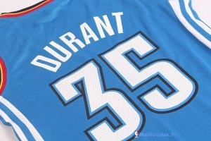 Maillot NBA Pas Cher Oklahoma City Thunder Femme Kevin Durant 35 Bleu