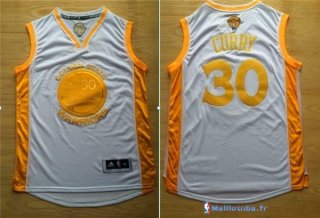 Maillot NBA Pas Cher Golden State Warriors Stephen Curry 30 Or