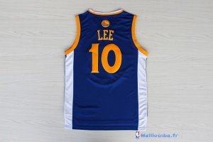 Maillot NBA Pas Cher Golden State Warriors David Lee 10 Bleu