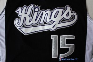 Maillot NBA Pas Cher Sacramento Kings DeMarcus Cousins 15 Noir