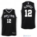 Maillot NBA Pas Cher San Antonio Spurs Junior LaMarcus Aldridge 12 Noir Icon 2017/18