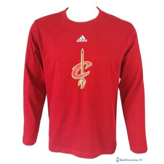 Maillot NBA Pas Cher Cleveland Cavaliers ML Rouge