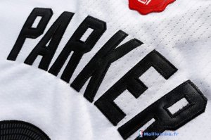 Maillot NBA Pas Cher Noël San Antonio Spurs Parker 9 Blanc