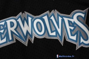 Maillot NBA Pas Cher Minnesota Timberwolves Kevin Garnett 21 Retro Noir