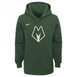 Milwaukee Bucks Nike Green 2019/20 City Edition Club Pullover Hoodie