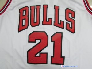 Maillot NBA Pas Cher Chicago Bulls Jimmy Butler 21 Blanc