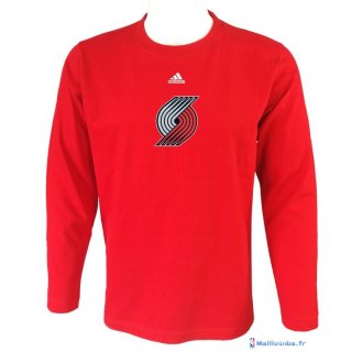 Maillot NBA Pas Cher Portland Trail Blazers ML Rouge