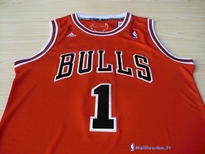 Maillot NBA Pas Cher Chicago Bulls Derrick Rose 1 Rouge