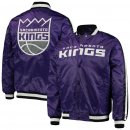 Sacramento Kings Starter Purple The Offensive Varsity Satin Full-Snap Jacket