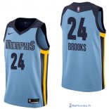 Maillot NBA Pas Cher Memphis Grizzlies Dillon Brooks 24 Bleu Statement 2017/18