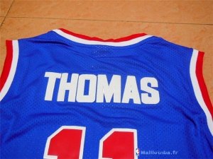 Maillot NBA Pas Cher Detroit Pistons Isiah Thomas 11 Bleu