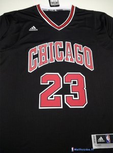 Maillot NBA Pas Cher Chicago Bulls Michael Jordan 23 Noir MC