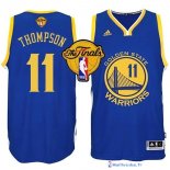 Maillot NBA Pas Cher Finales Golden State Warriors Thompson 11 Bleu