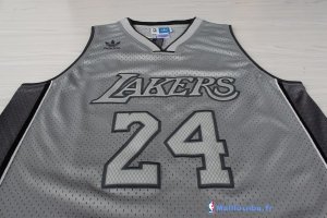 Maillot NBA Pas Cher Los Angeles Lakers Kobe Bryant 24 Gris