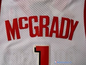 Maillot NBA Pas Cher Houston Rockets Tracy McGrady 1 Blanc