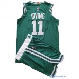 Maillot NBA Pas Cher Boston Celtics Junior Kyrie Irving 11 Ensemble Complet Vert