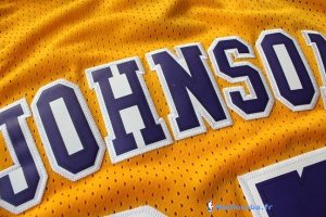 Maillot NBA Pas Cher Los Angeles Lakers Wesley Johnson 32 Jaune