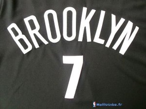 Maillot NBA Pas Cher Brooklyn Nets Earvin Johnson 7 Noir