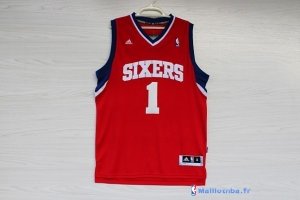 Maillot NBA Pas Cher Philadelphia Sixers Michael Carter Williams 1 Rouge