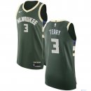 Maillot NBA Pas Cher Milwaukee Bucks Jason Terry 3 Vert Icon 2017/18