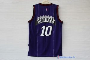 Maillot NBA Pas Cher Toronto Raptors Demar DeRozan 10 Retro Pourpre