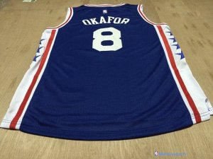 Maillot NBA Pas Cher Philadelphia Sixers Julius Erving 8 Bleu