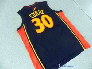 Maillot NBA Pas Cher Golden State Warriors Stephen Curry 30 Retro Noir